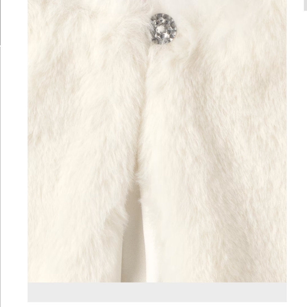 New Faux Fur Cape Bolero